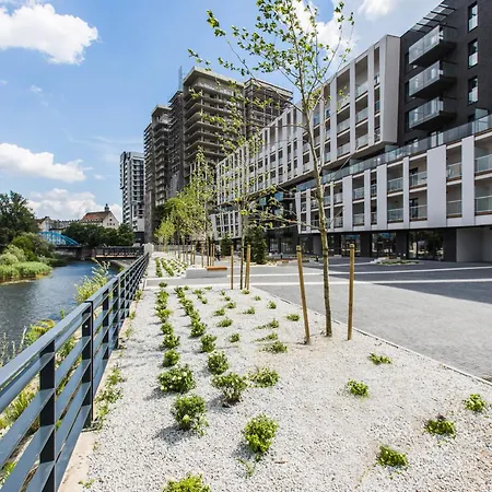 Family House By The River Odra -panoramic Terrace - 3room With 2 Separate Bedrooms And 2 Balconies By Wroapart-pl- Perfect For Family & Business アパート