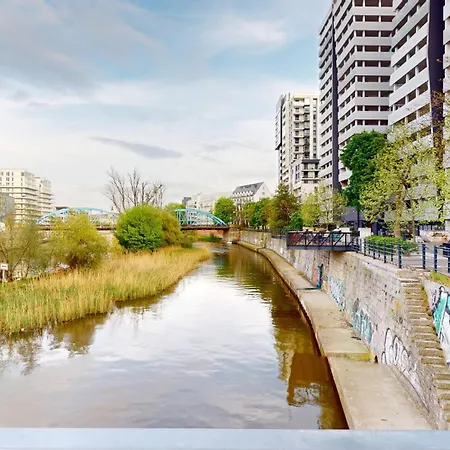 Family House By The River Odra -panoramic Terrace - 3room With 2 Separate Bedrooms And 2 Balconies By Wroapart-pl- Perfect For Family & Business *