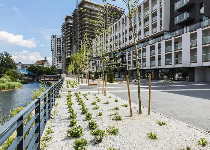 Family House By The River Odra -panoramic Terrace - 3room With 2 Separate Bedrooms And 2 Balconies By Wroapart-pl- Perfect For Family & Business Appartement