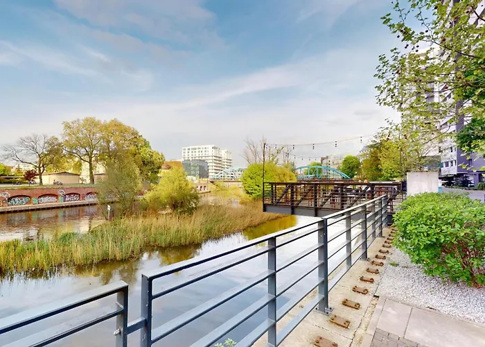 Family House By The River Odra -panoramic Terrace - 3room With 2 Separate Bedrooms And 2 Balconies By Wroapart-pl- Perfect For Family & Business Appartement