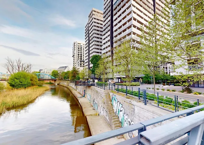 Family House By The River Odra -panoramic Terrace - 3room With 2 Separate Bedrooms And 2 Balconies By Wroapart-pl- Perfect For Family & Business Appartement